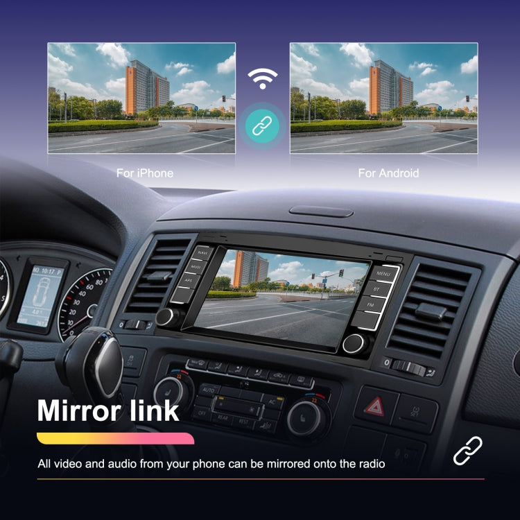 For Volkswagen Touareg 7-Inch Car WiFi Player Android 13 System Support CarPlay/Android Auto For Volkswagen Touareg 7-Inch Car WiFi Player Android 13 System Support CarPlay/Android Auto